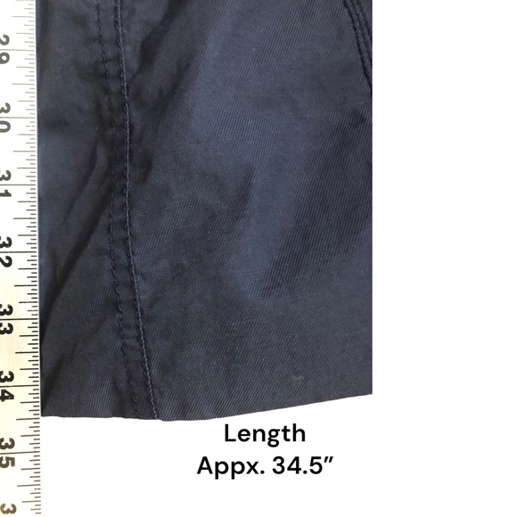 TWIK Long Windbreaker Jacket in Blue with Gold n Blue Lining - Picture 4 of 14